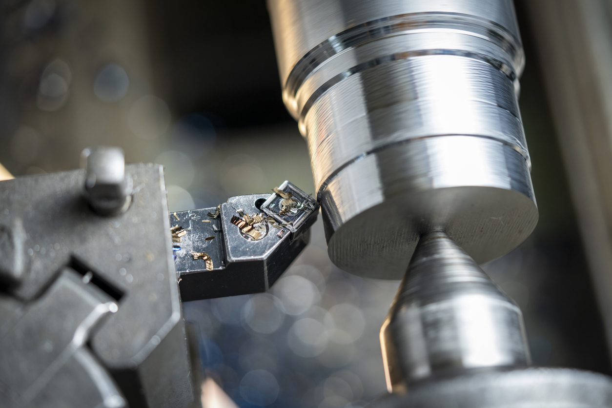Intricate Machining Process Crafting Metal Component with Precision in Industrial Workshop Setting Custom Machining Edmonton